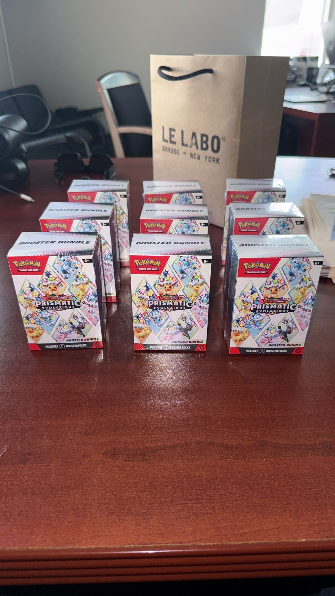 Pokémon Prismatic Evolution Booster Bundle