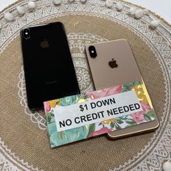 Apple IPhone Xs Max - Only $1 Today Pay The Rest Later! 