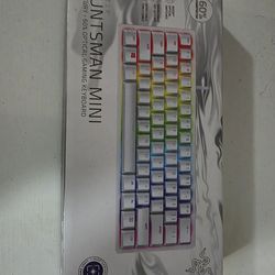Razer Huntsman Mini Mercury Edition 60% Optical Gaming Keyboard