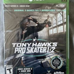 I’m Asking $25 Brand New For Xbox One -Tony Hawk Pro Skater 1 and 2 - Xbox One