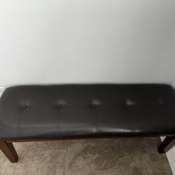 Sitting Padded Bench Table Entry
