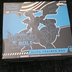 Black Bolt ETB Pokemon TCG