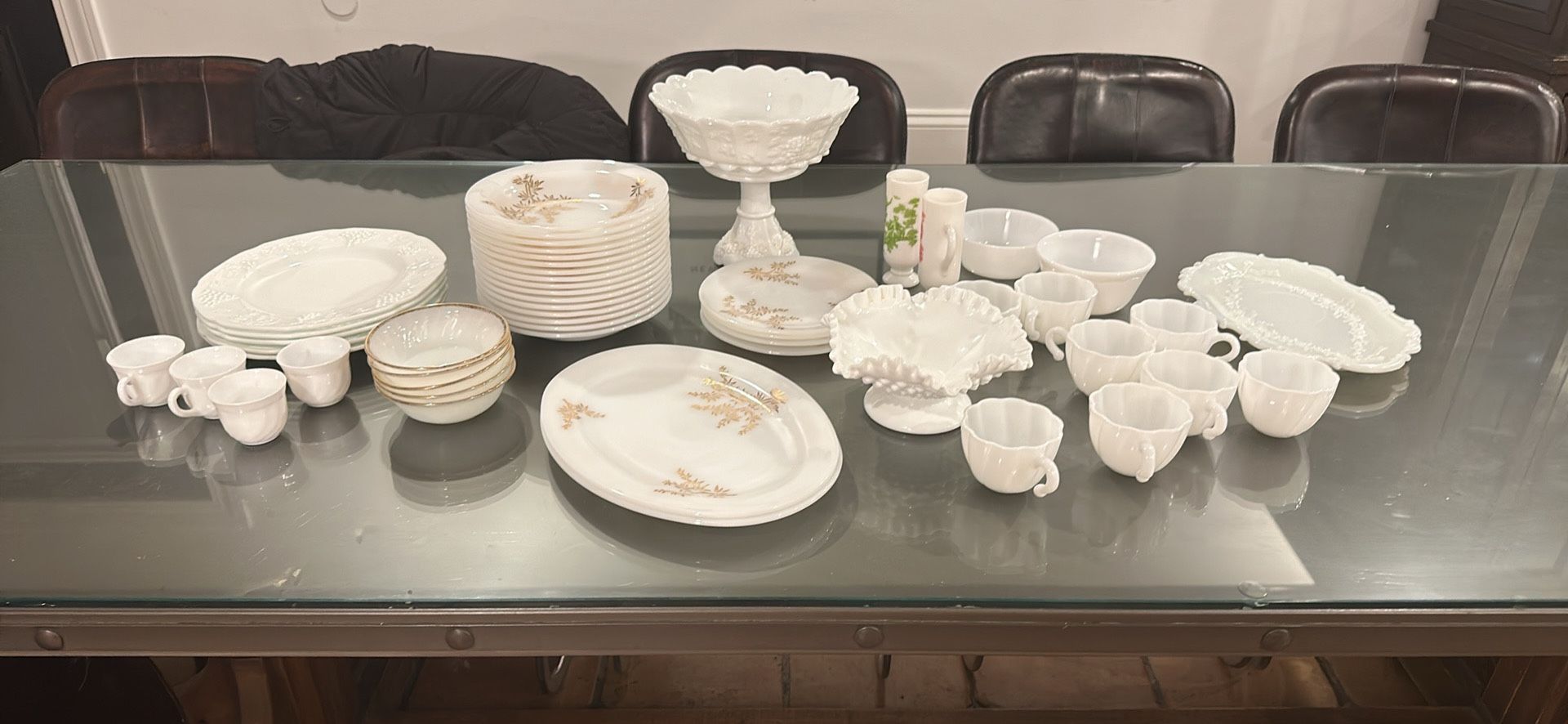 Milk Glass Collection