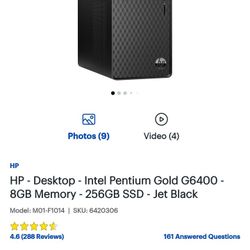 HP  DESKTOP WITH HYPER X KEYBOARD AND MOUSE 