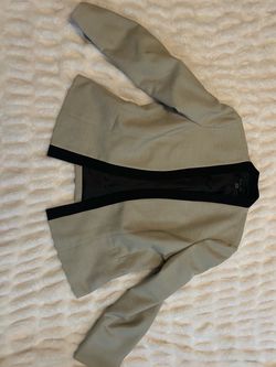 Women's Blazer with Black Trim Detail size 14