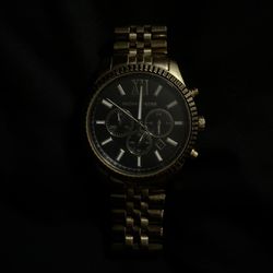 Michael Kors gold watch 