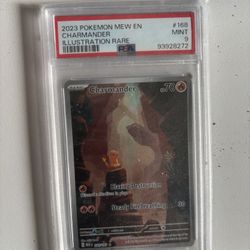 2023 POKEMON MEW EN CHARMANDER ILLUSTRATION RARE