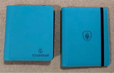 Pokemon / Any Card Teal Top Loader And Sleeved Binders