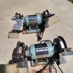Delta 6" Bench Grinders. 