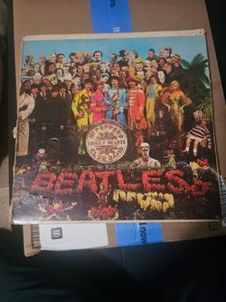 The Beatles Sgt. Pepper's Lonely Hearts Club Band Vinyl LP JACKET ONLY