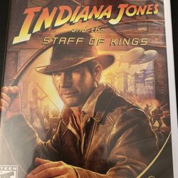 INDIANA JONES And The STAFF Of KINGS (Nintendo Wii + Wii U)