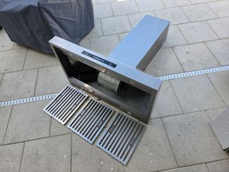 Vent hood indoor outdoor