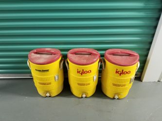 Igloo water coolers