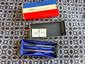 Parker Pen and Pencil Set with Box $10