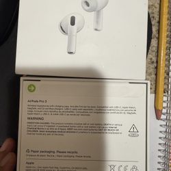 Apple AirPods Pro 3 Sealed In Box 