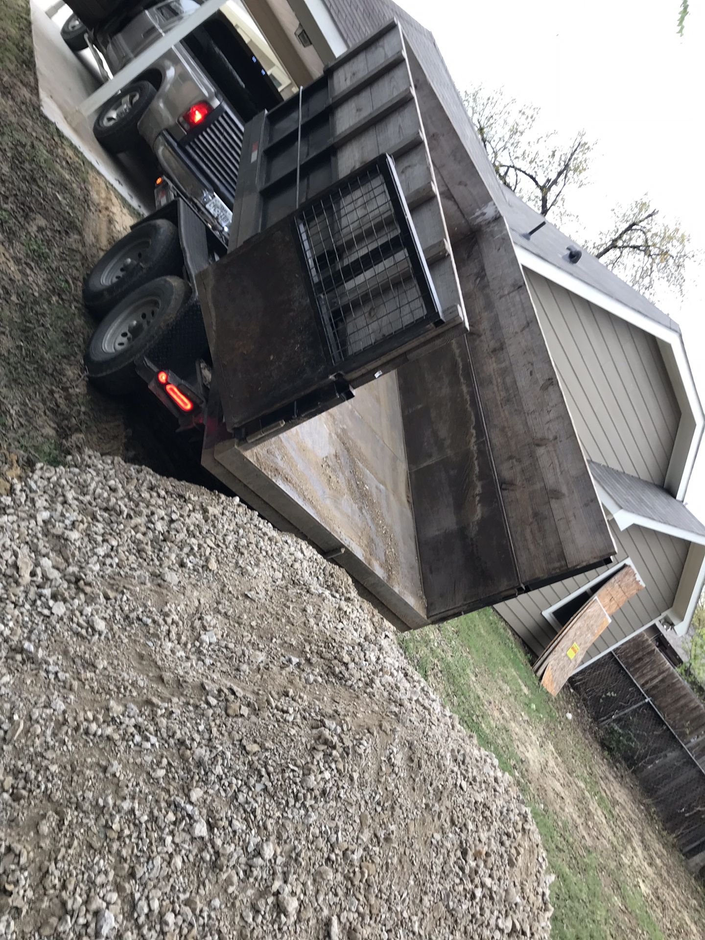 Crushed concrete gravel grava cemento molido