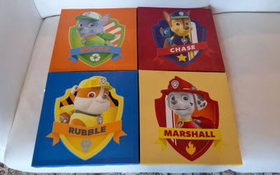 Paw Patrol Wall Canvases