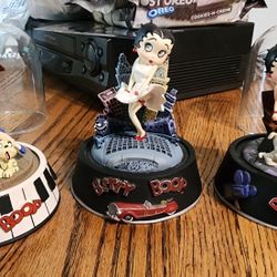 3 Limited edition Betty Boop Sculptures