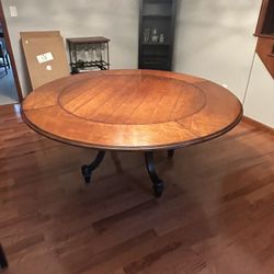 Solid Wood Dining Room Table