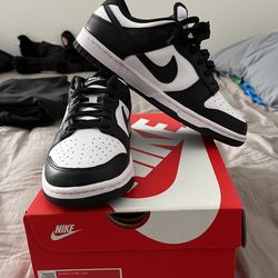 PANDA DUNKS DS sz 9w/7.5m