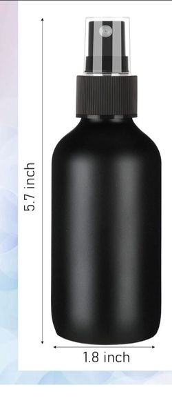 Mini Glass Spray Bottles 4oz