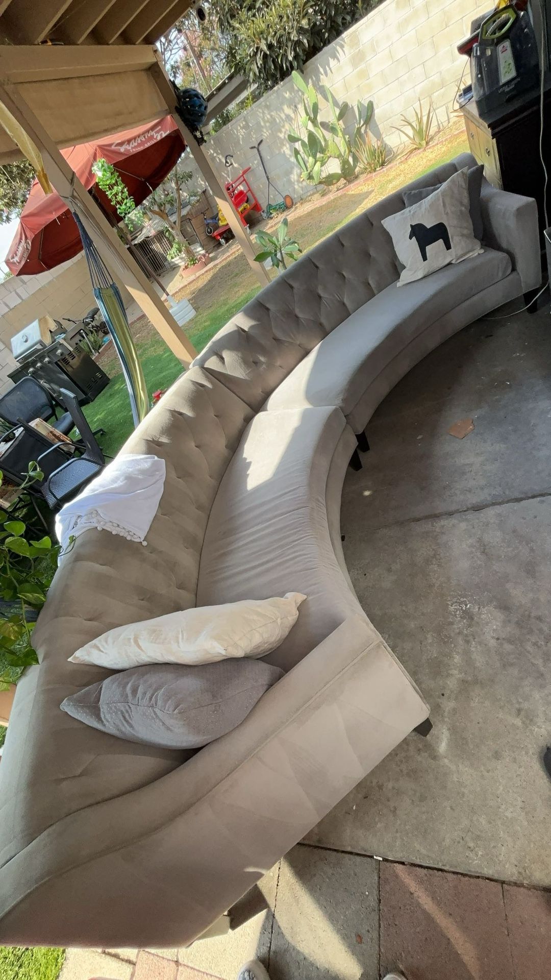 Jonathan Louis Curve Couch