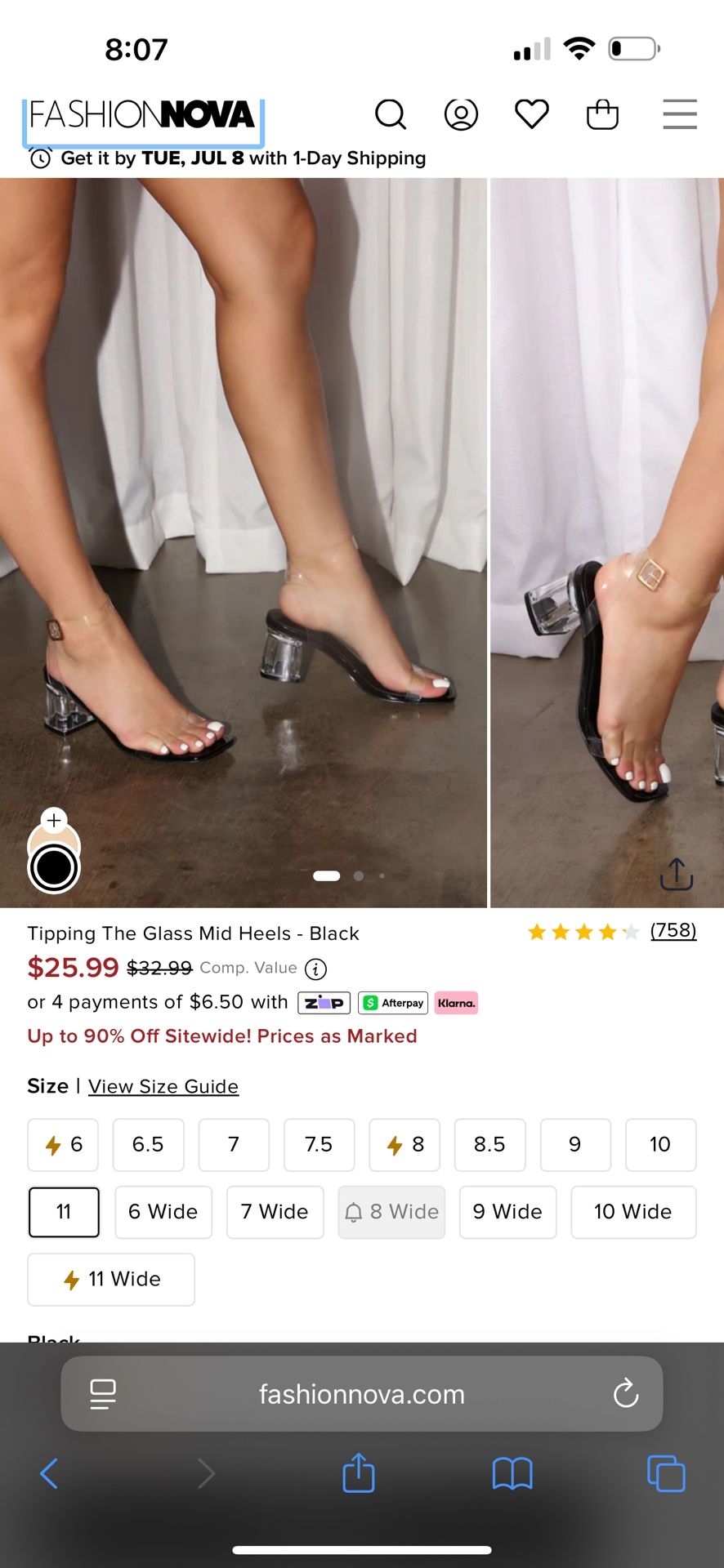 Fashion Nova Heels