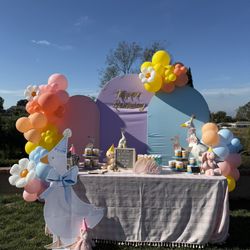 balloon garland, balloon arch