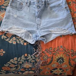 501 Levi's Denim Shorts Sz33