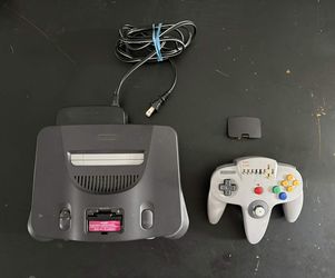 Nintendo 64 N64 Console Bundle with Retro-bit Controller & Jumper Pak - Tested & Working