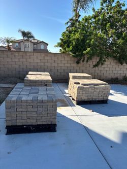 5 pallets of bricks (over 3000)