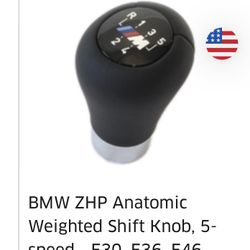 BMW ZHP Anatomic Weighted Shift Knob, 5-speed