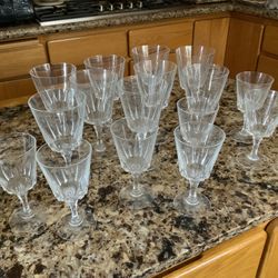 Vintage Crystal Goblets