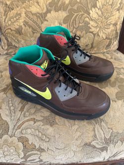 Nike Air Max 90 Sneaker Boots Brown Leather