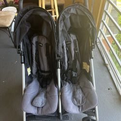 Evenflo minno twin double stroller (Glenbarr Grey) 