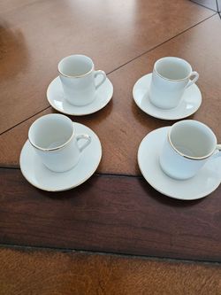 Set of 4 Demitasse Cups