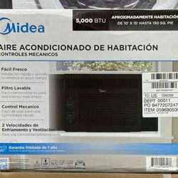 Midea Window Air Conditioner 5000BTU