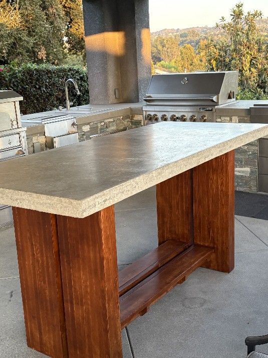 Concrete Dining Table Complete Custom Made