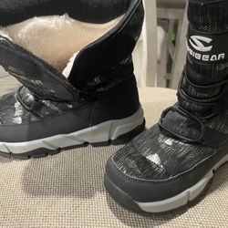 Kids Winter Snow Boots Waterproof Size 10