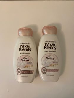 Garnier Whole Blends Gentle Shampoo - Oat Delicacy-Oat Milk And Rice Cream Extracts