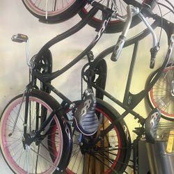 Electra Bikes His/hers Matching Flames 26” & Kids Urban Girls Bike 20”