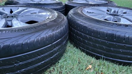 16 Honda Accord Rims And Tires. 5x114.3, Oem for Sale in Riverside, CA -  OfferUp