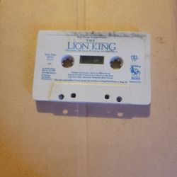 Kids Lion King old Cassette tape