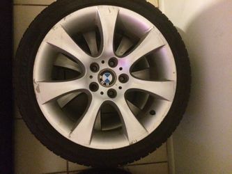 18” BMW rims and tires