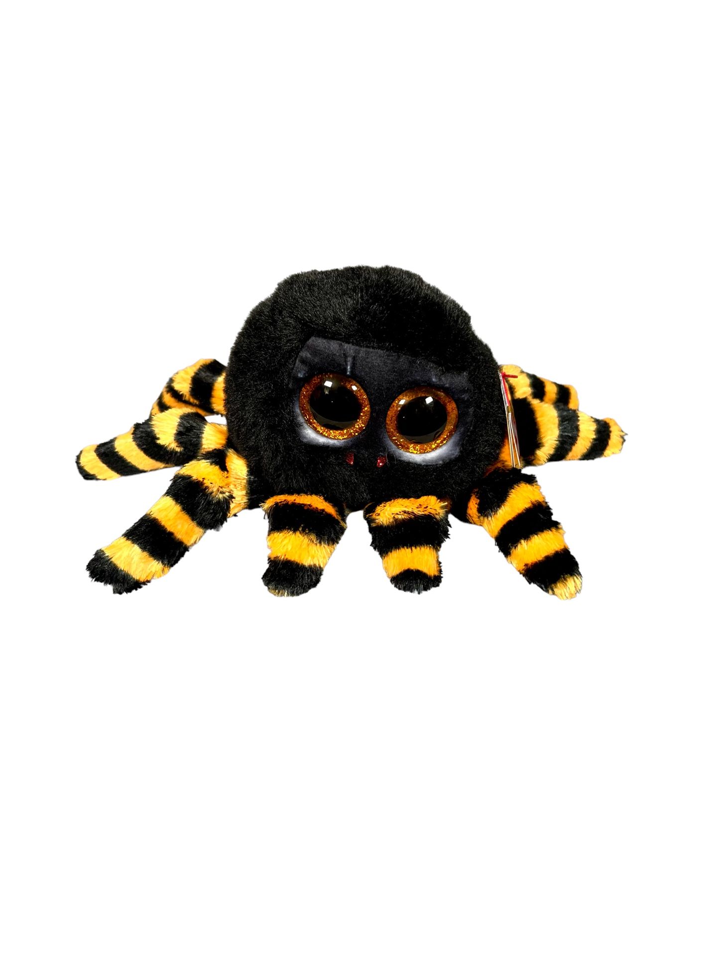 TY Beanie Boos - CHARLOTTE the Halloween Spider 6 inch Glitter Eyes