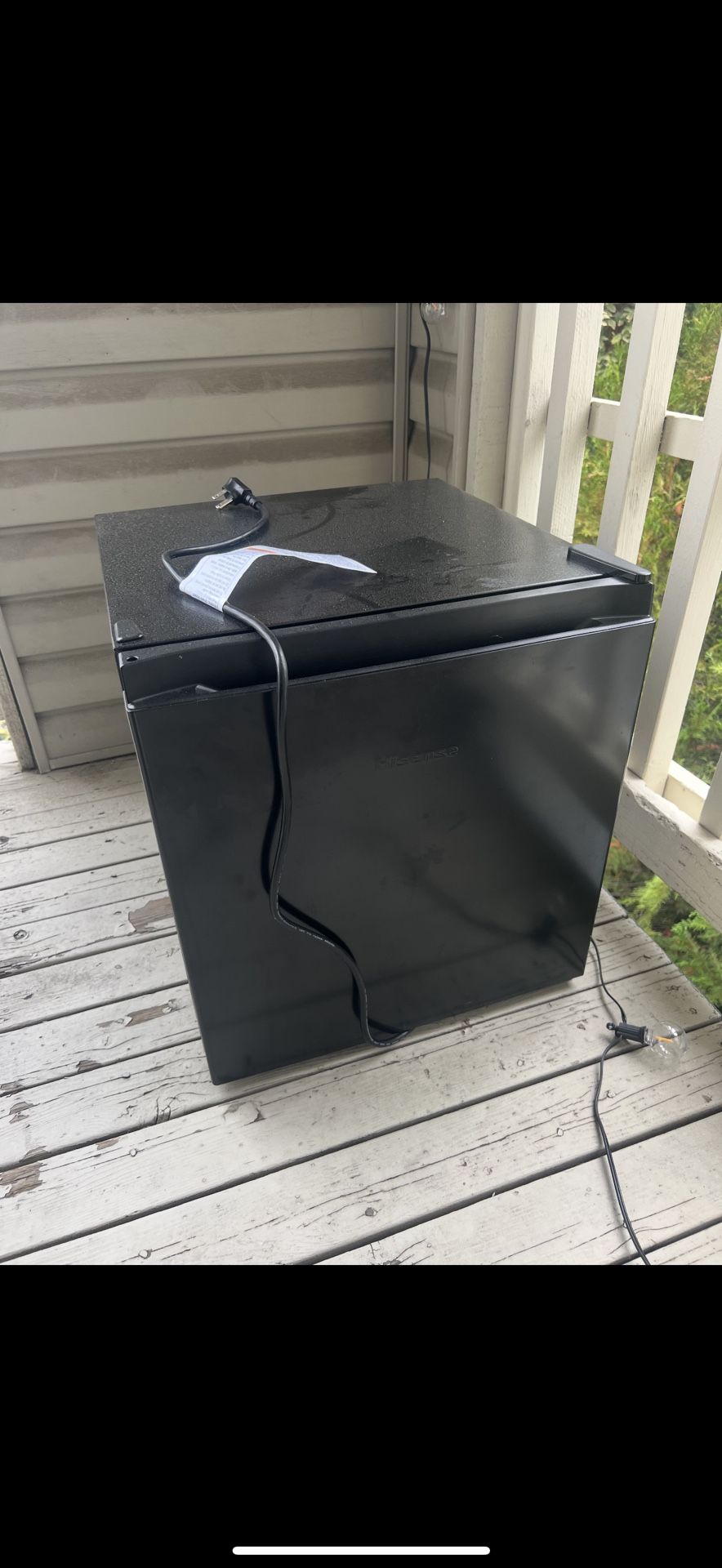 Black Mini Fridge