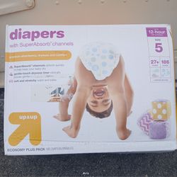 Diapers Size 5. New Box