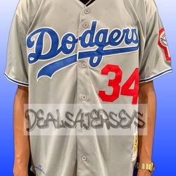 Fernando Valenzuela Dodger MLB Jerseys 