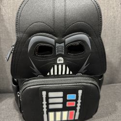 Walt Disney Parks Star Wars Darth Vader GLOW IN THE DARK Backpack Loungefly