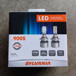 Sylvania LED lights 9005. new in box  Also Available 9006 9007